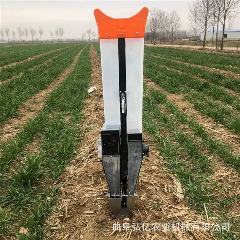 硬地免耕单筒播种器 棉花大豆精量点播机 蔬菜药材小型精播机