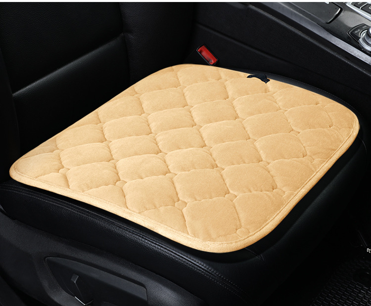 Car Heated Seat Cushion Winter Single and Double Seat Electric Heating USB Plush 5V Car Electric Heated Seat Cushion for Car Warmth