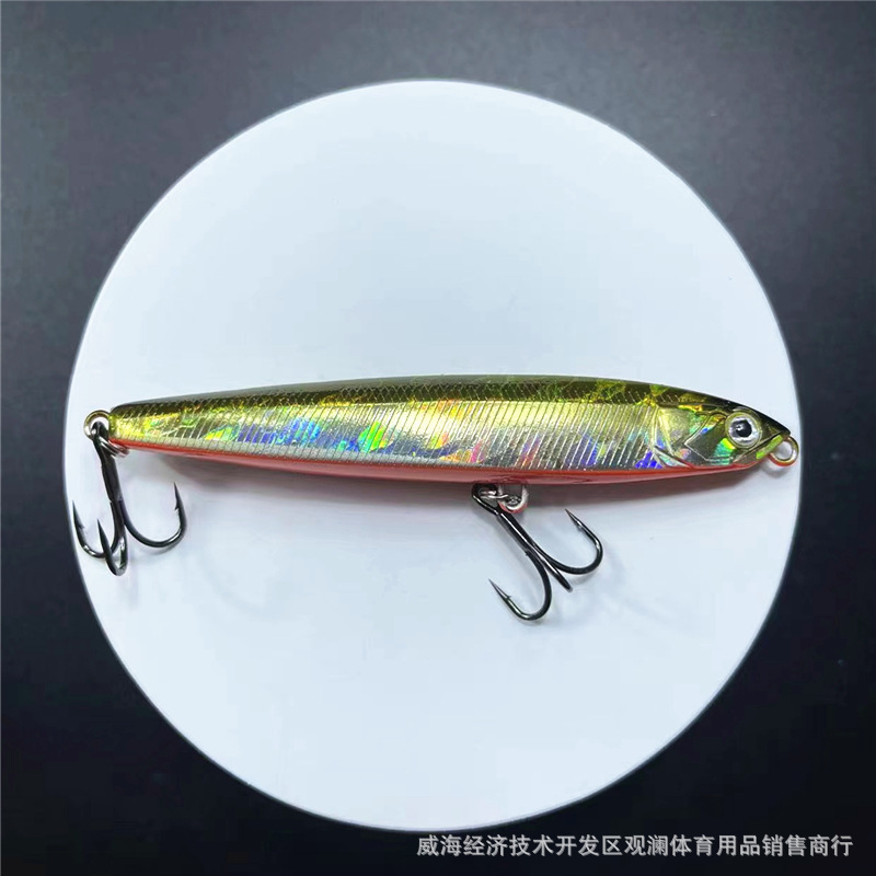 5 Colors Sinking Minnow Lures Deep Diving Minnow Lures Fresh Water Bass Swimbait Tackle Gear