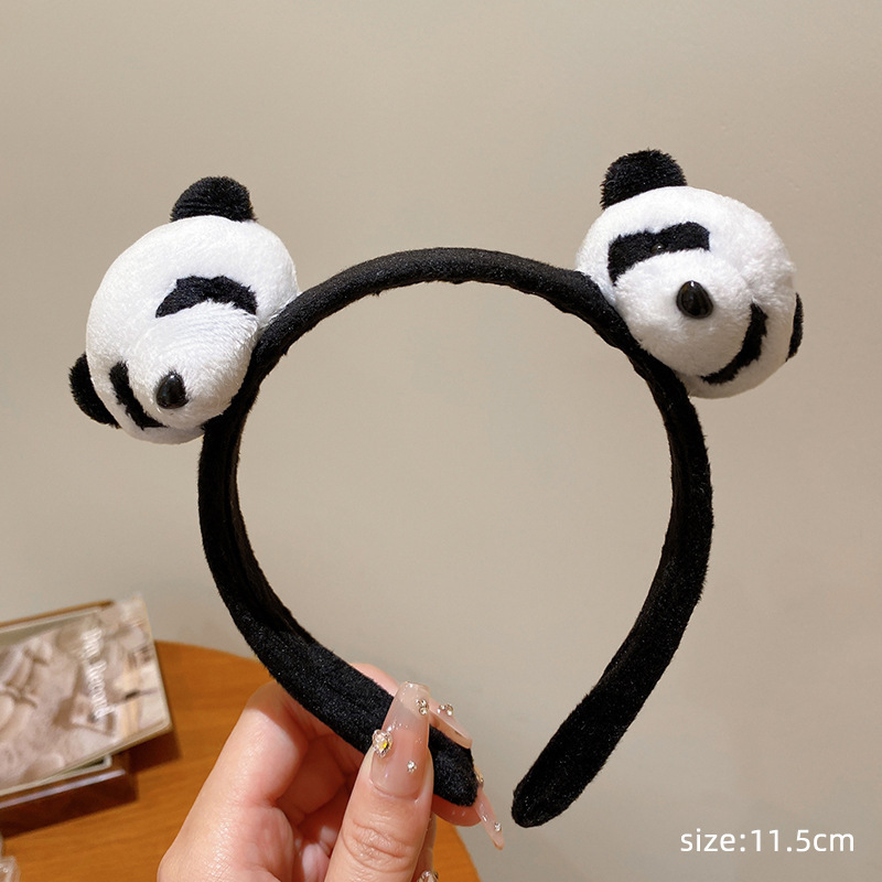 Double panda head