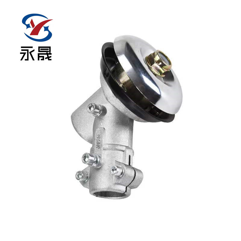 Cortador de doble oreja de una sola oreja cabeza de trabajo accesorios de cortacésped desbrozadora caja de engranajes accesorios de jardín trabajo de cortacésped