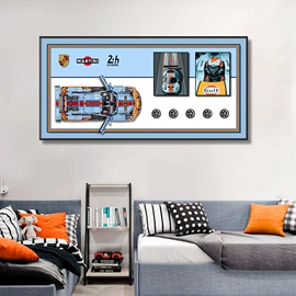 现代装饰画;工艺画