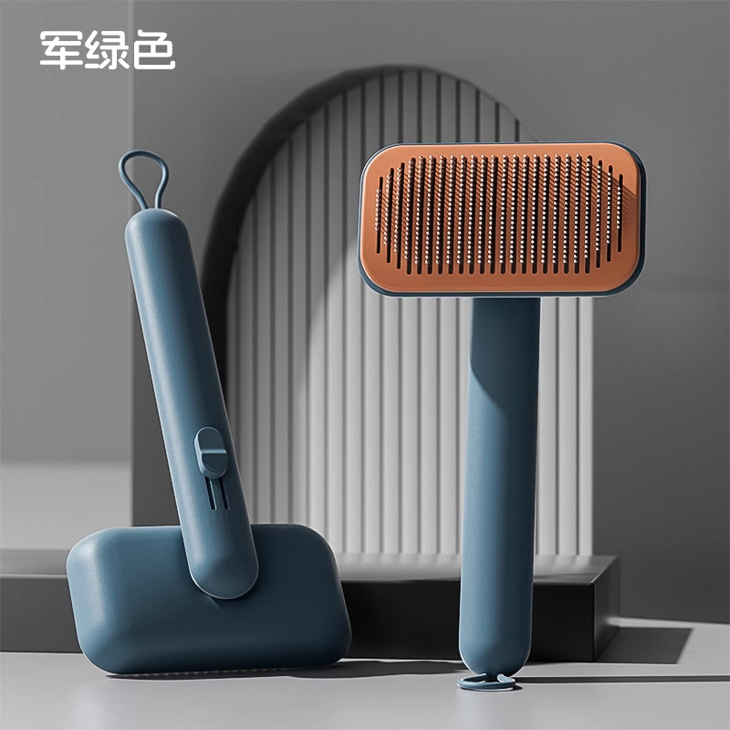 Peine para gatos Peine para mascotas Peine para pelaje grande Peine de aguja para perros Peine para gatos con cerdas flotantes Peine para perros Peine para gatos