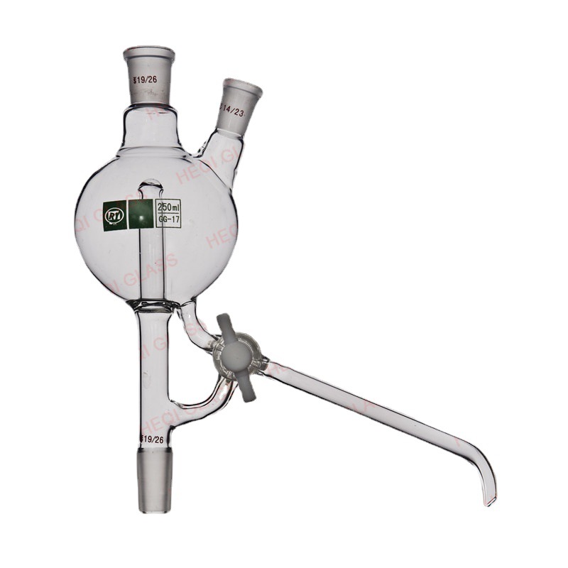 上海禾汽实力厂家高硼硅3.3 溶剂蒸馏头单四氟节门标口250-1000ml