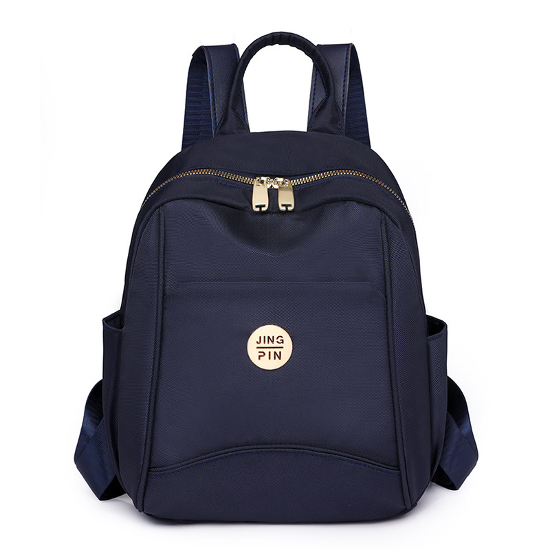 2024 verano nueva mochila de nailon para mujer simple y versátil mochila de viaje ligera al aire libre mochila escolar para estudiantes