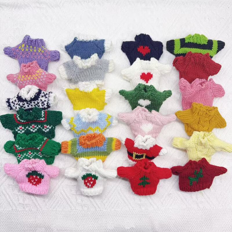 Baby Clothes, Sweaters, Suitable for Dolls, Wedding Dresses, Highland Ornaments, 10cm Doll Clothes, Small Cotton Accessories