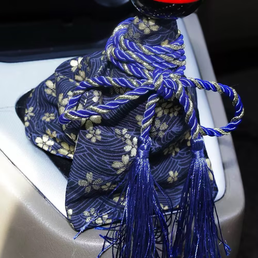 JDM Japanese-style car gear shift cover, manual transmission gear shift cover, popular cross-border product, car interior decoration, national trend