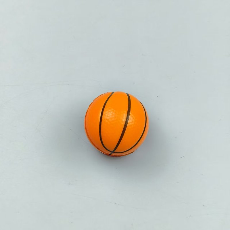Amazon 人気のミニ発泡スポンジ減圧バスケットボールスプレー塗装 PU ブラウンラグビー 4 センチメートルサッカーバウンスボール|undefined