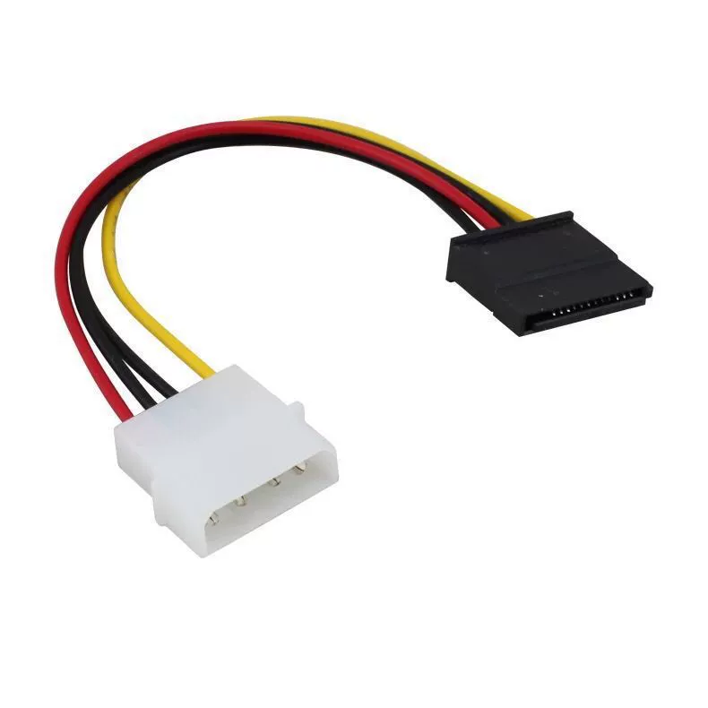 Кабель питания SATA 4P к 15P, кабель передачи данных, адаптер 4pin, кабель оптического привода, кабель питания жесткого диска