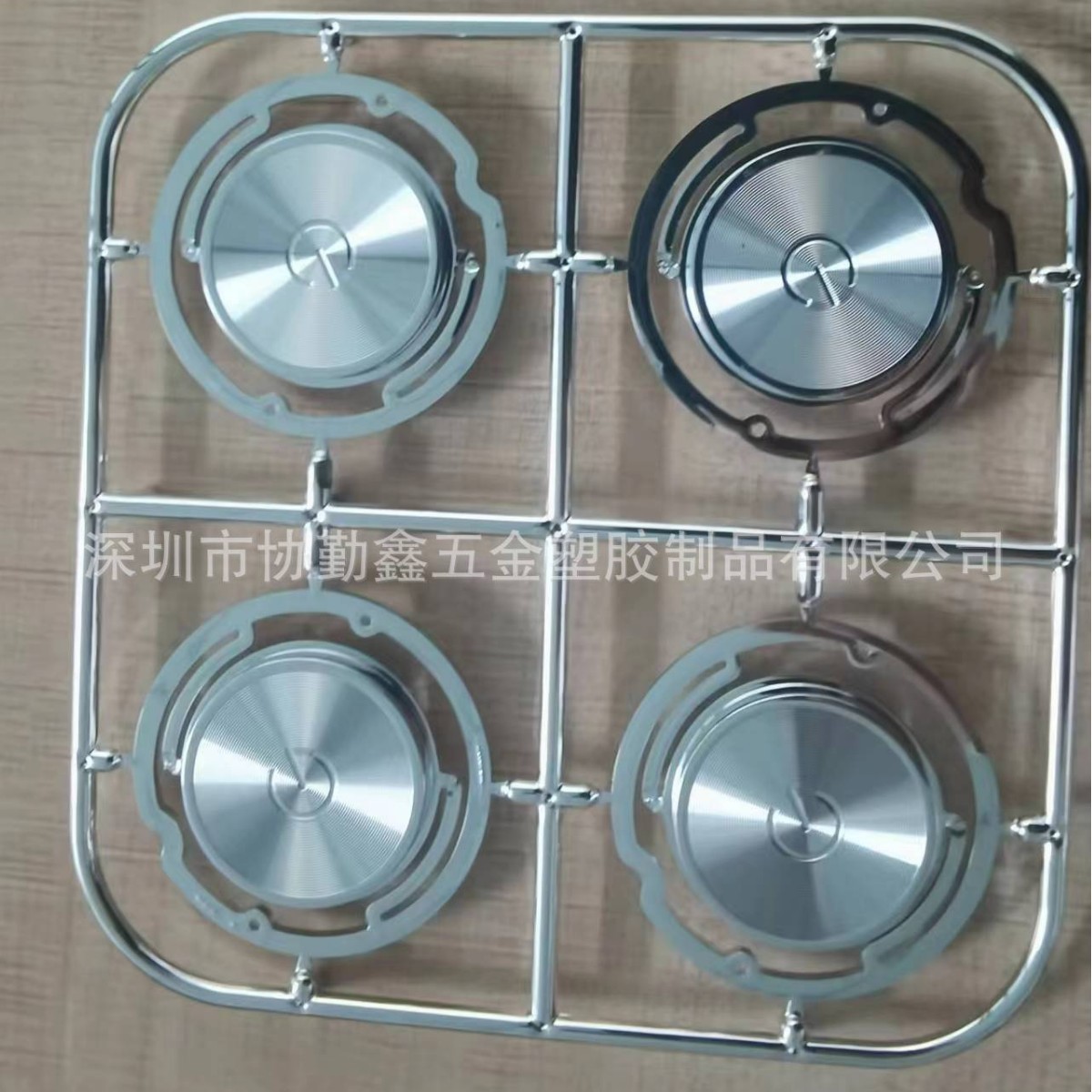 ABS料塑胶电镀加工 CD纹音响旋钮电镀镭雕加工透光处理人推荐