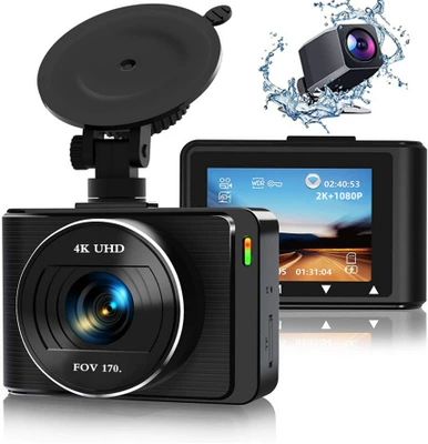 4K Dual-Recording Wifi Private Model Dual-Lens Driving recorder - dual-recording-with-wifi-4k1080p
