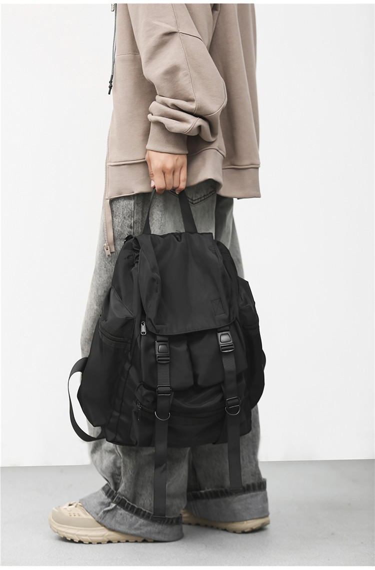 fashion tooling bag tide brand new backpack Korean Harajuku college backpackpicture5
