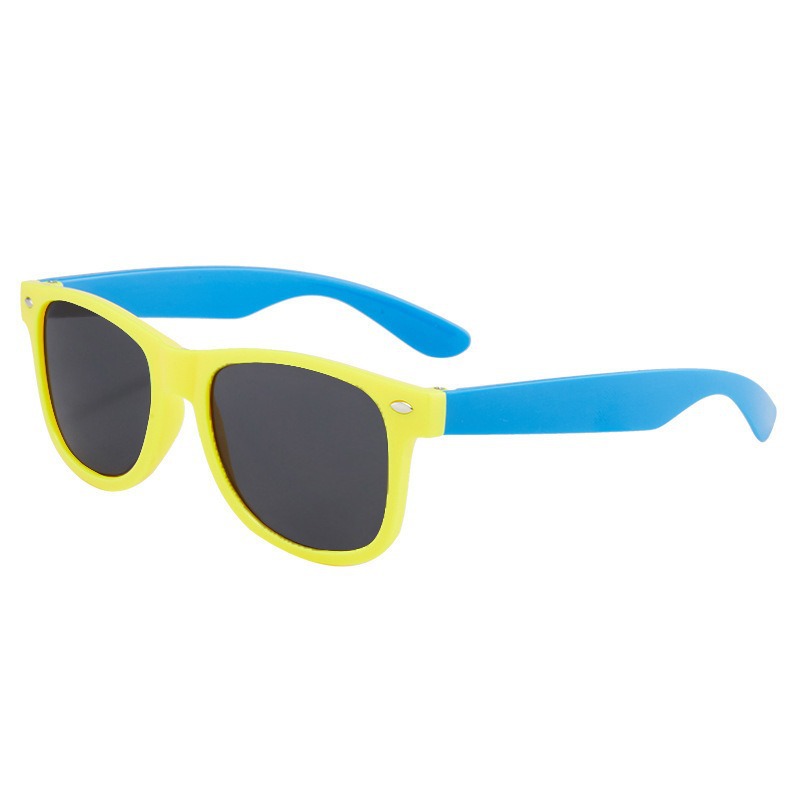 Yellow frame blue leg gray tablets