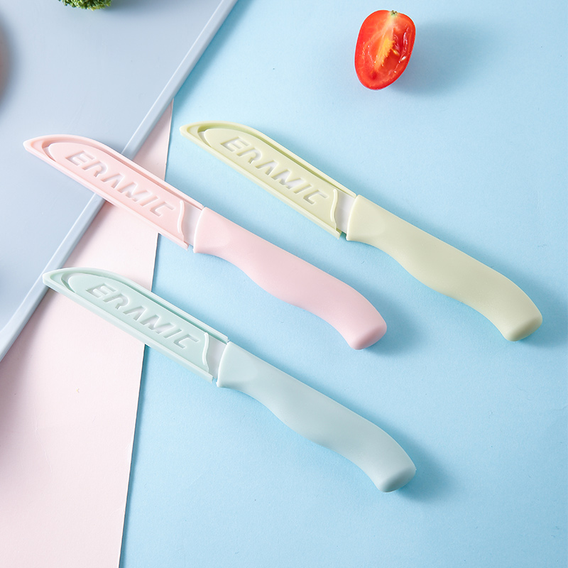Ceramic handheld pocket knife for home use