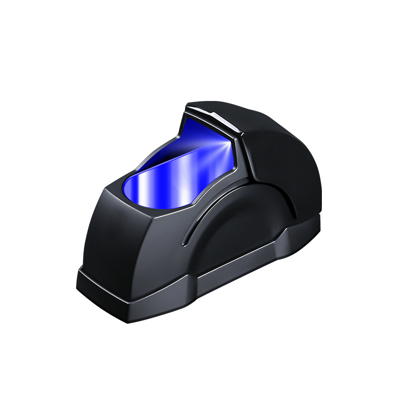 for Home and – Qìchē Car ashtray - black-with-light-metal-liner