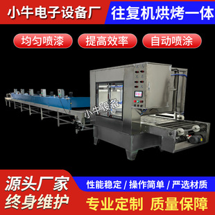 Single-Axis Spray Reciprocating Machine, Automatic Rotating Oil Sprayer, Assembly Line Conveying Spray Paint Machine, Spray and Bake Integrated Equipment