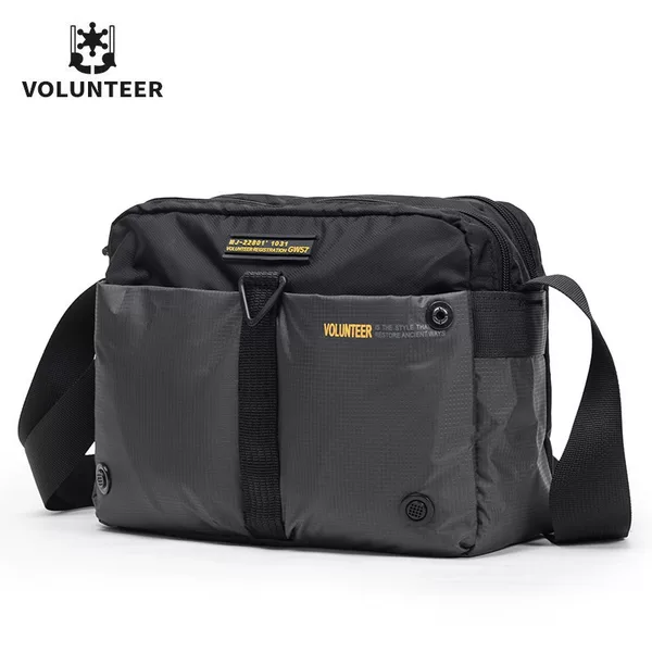 Trendy Brand Men's Crossbody Bag Oxford Cloth Shoulder Bag Casual Men's Bag Outdoor Travel Backpack Large Capacity Canvas Bag