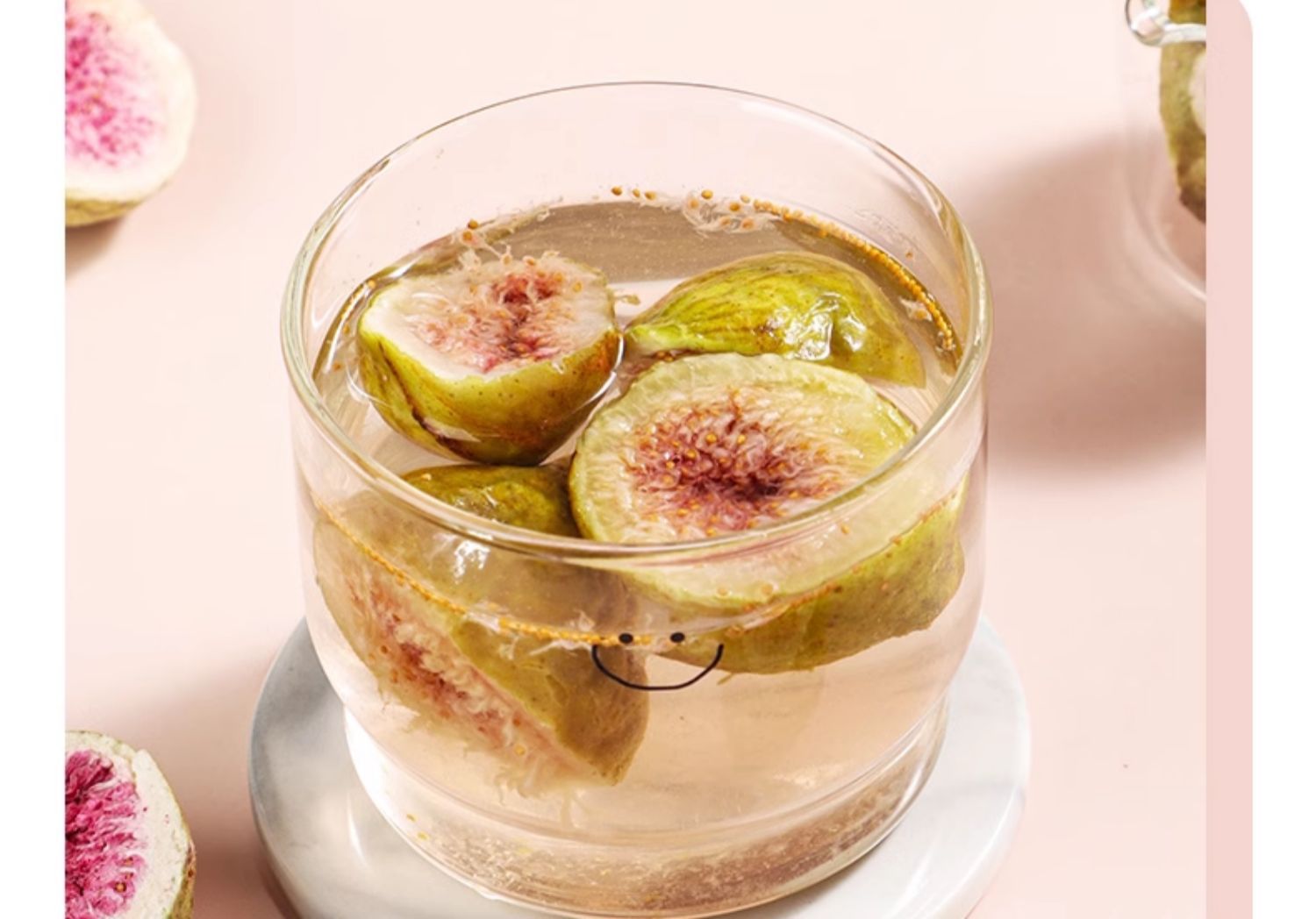 Freeze-Dried Figs Wuhuaguo Dried Fruit Snack 110g Jar Sugar-Free Herbal Tea Ingredient preparation