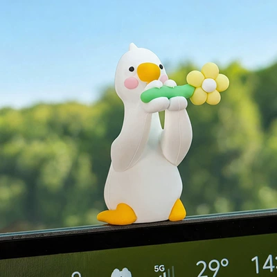 screen, healing-style plush toy, cute | Car ornaments - gaga-daily-life-figurine-for-you-my-little-master
