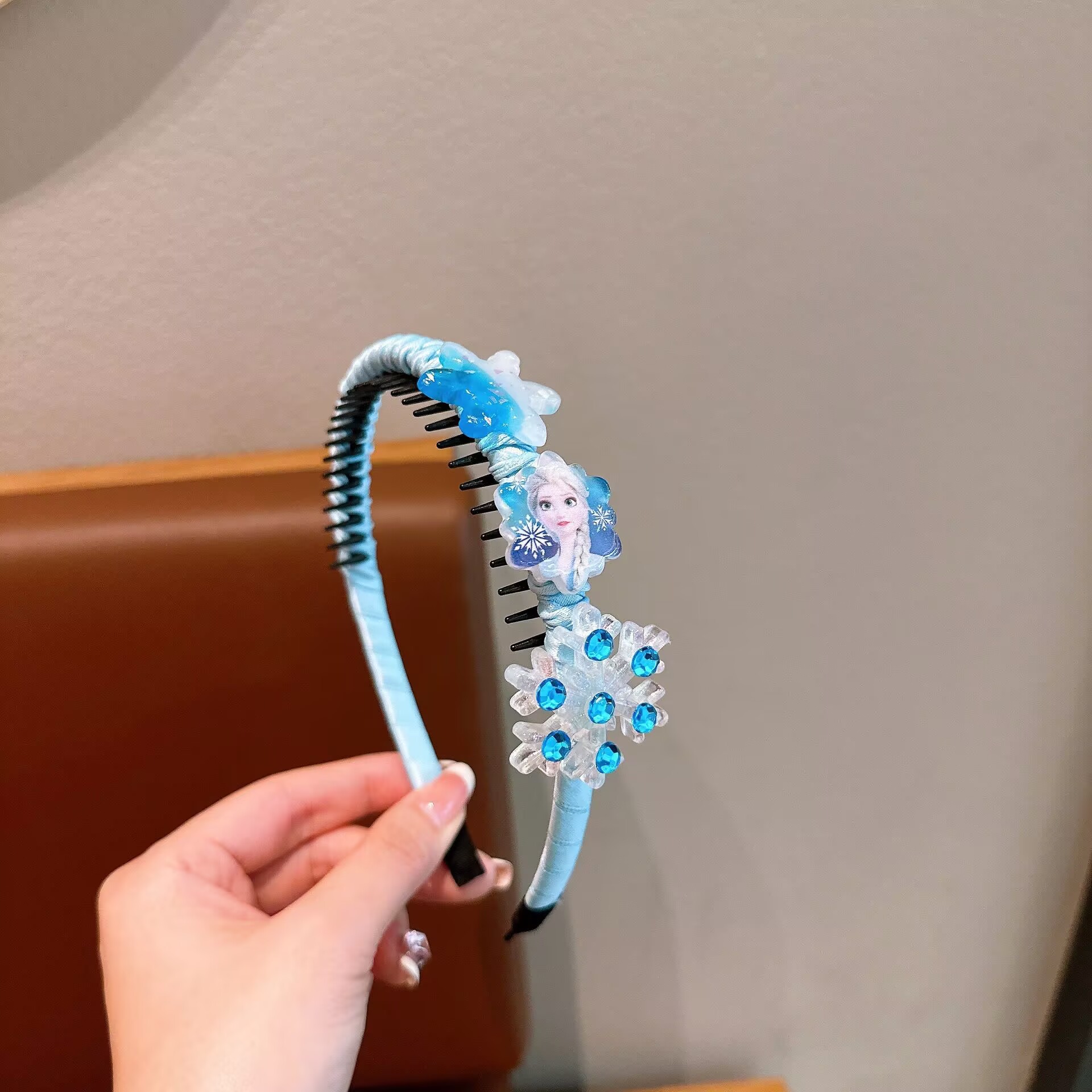 Nueva princesa Aisha clip de pelo para niños clip de pelo helado y nieve clips de pelo para niñas princesa viento lindos joyas para el pelo