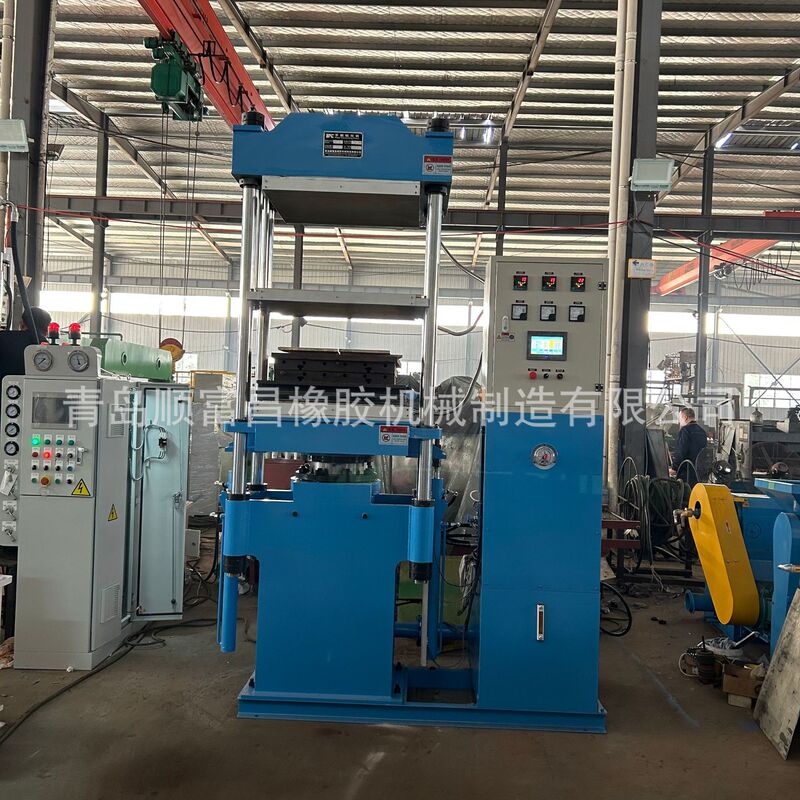 Automotive Parts Composite Hot Press Vulcanizer 100 Ton Carbon Fiber Segmented Temperature and Pressure Control Vulcanizer