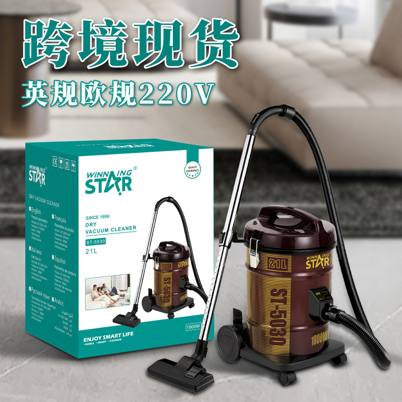 Winning Star Cross-Border British and European Regulations Large Suction Multi-Effect Vacuum Household Handheld Drying Vacuum Cleaner