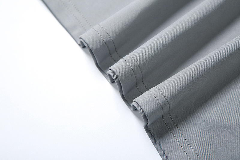 Conjunto de vestido de primavera para mujer, blusa de manga larga ajustada de color liso con cuello halter y cordones.