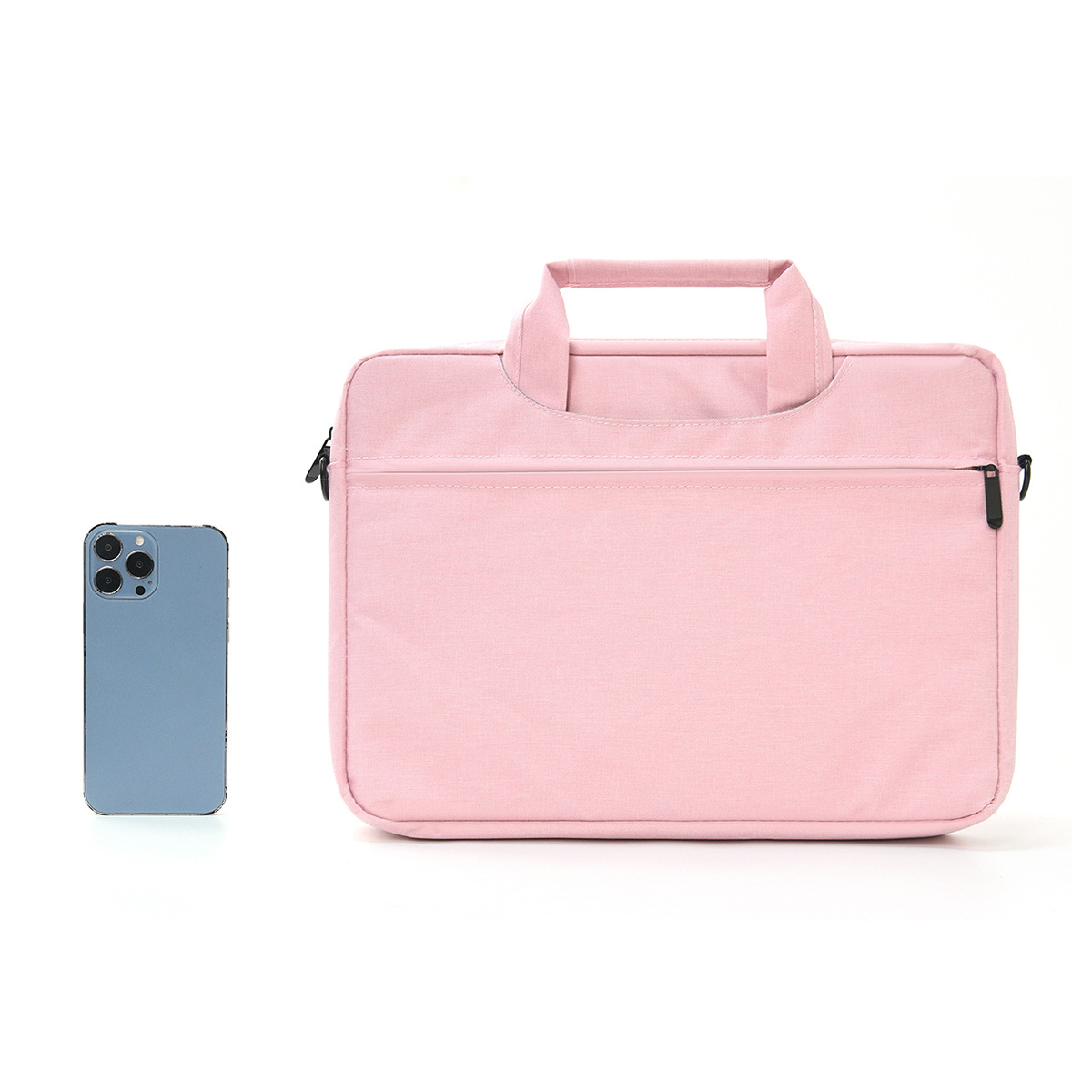 Laptop Shoulder Bag Large Capacity Crossbody Computer Case_voghion.com