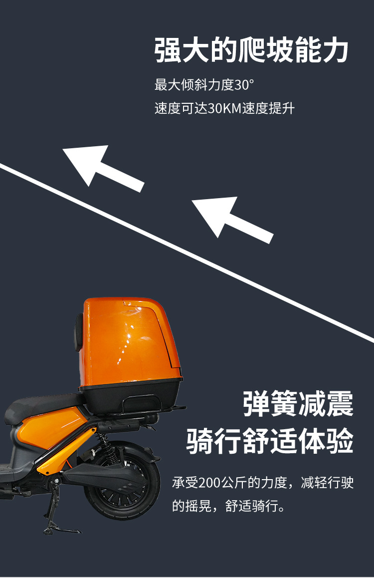 Adult Electric Motorcycle High Power Long Range Battery Scooter