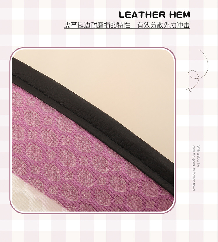 26 Types of Car Seat Cushions, Suitable for All Seasons, High-End Feel, Purple Semi-Covered Seat Cushion Covers for Women, Small Car Suv Seat Covers