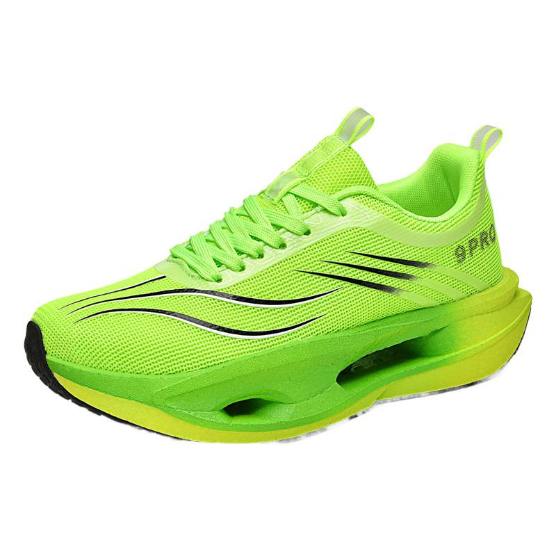 Zapatillas de corrida al aire libre de velocidad delgada de malla transpirable de par de pareja de 5u ligera amortiguación de baja altura