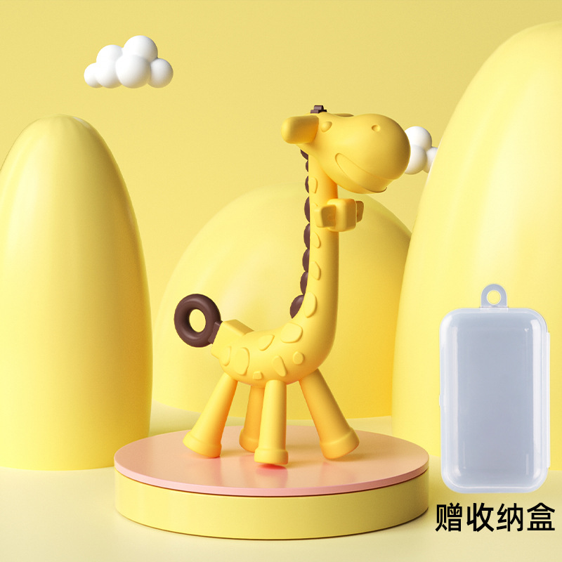 [yellow] giraffe tooth glue [plus storage box]]