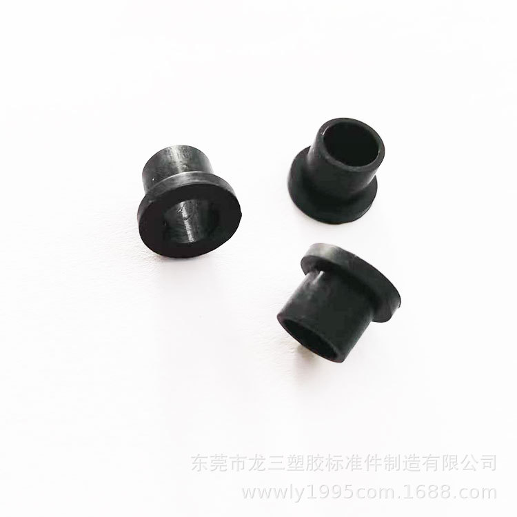 东莞龙三塑胶厂供应 护线套Y-7胶套 密封防水过线塞 T型空心垫圈