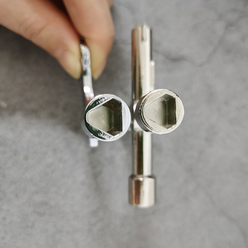 Faucet Switch Handle Kone Universal Water Valve Triangle Key Special Key New Front Valve Faucet