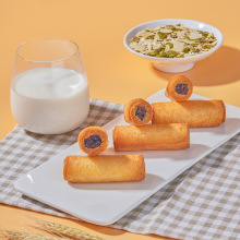 巧克力味脆皮奶卷油炸小零食特色油炸小吃半成品工厂批发定制
