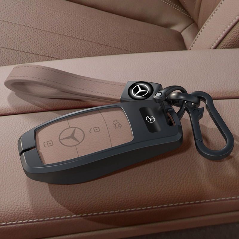 2025 Mercedes-Benz Glc300L Key Cover New C260L Male E300L Car C200L Shell S400 High-End 24 Buckles