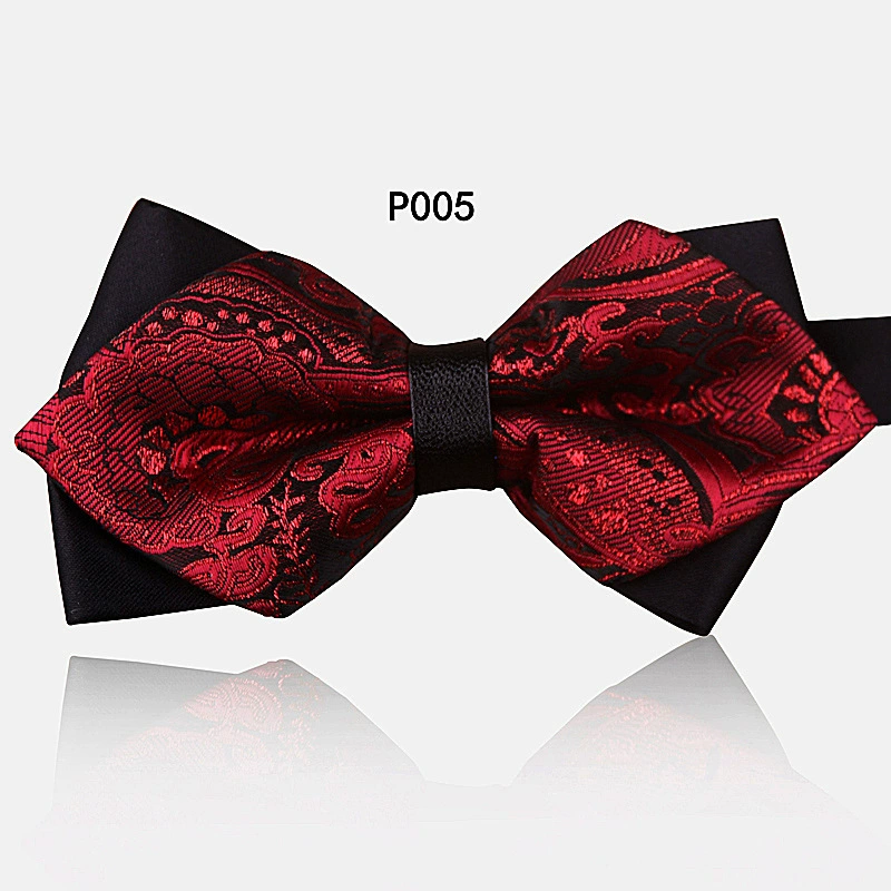 Мужской жених красный костюм галстук-бабочка рубашка мужская свадьба британский корейский бант женский