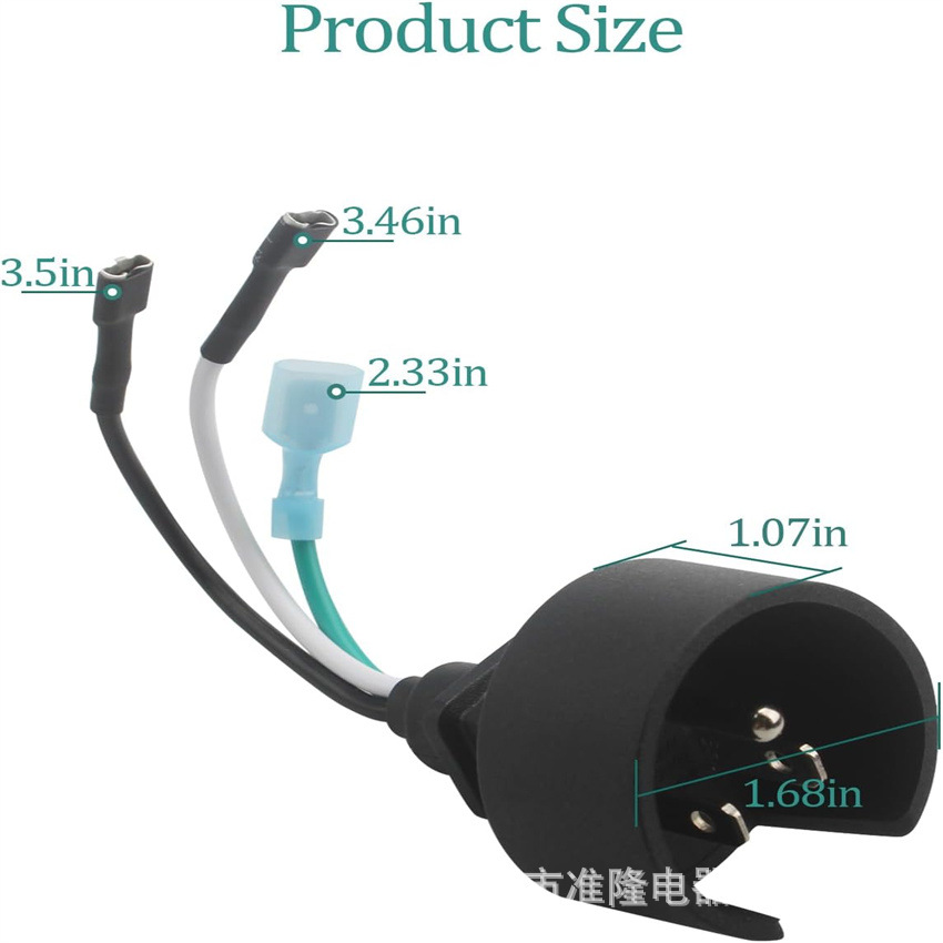 通用 PC 电源线 - 3 爪交流电源线替换件 、- IEC 320 C13