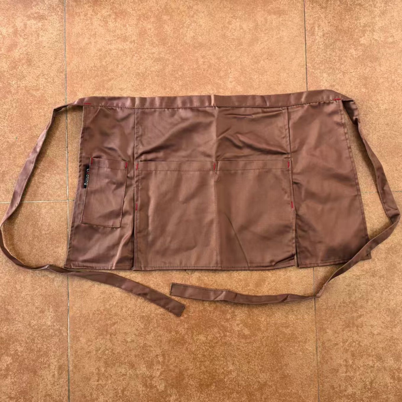 Delantal de Chef, Delantal Corto Unisex para Cocina de Hotel, Cafetería, Camarero, Elegante, Sin Mangas, en Existencia