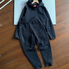 春の海外人気フックメンズスーツスモールフックプリントレターカジュアルフード付きスウェットシャツパンツスポーツウェア