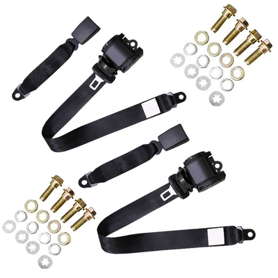 Car seat belt, telescopic universal seat belt - 2-electrophoresis-k3-small-steel-lifting-rings-2-30cm-all-inclusive-webbing-bases-8-sets-of-inch-screws-boxed