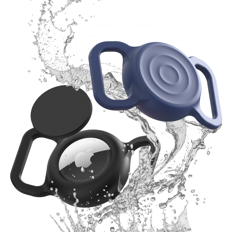 Suitable for Airtag2 Protective Case, Apple Locator, Pet Dog Loss Prevention, Silicone Case for Apple Airtag2