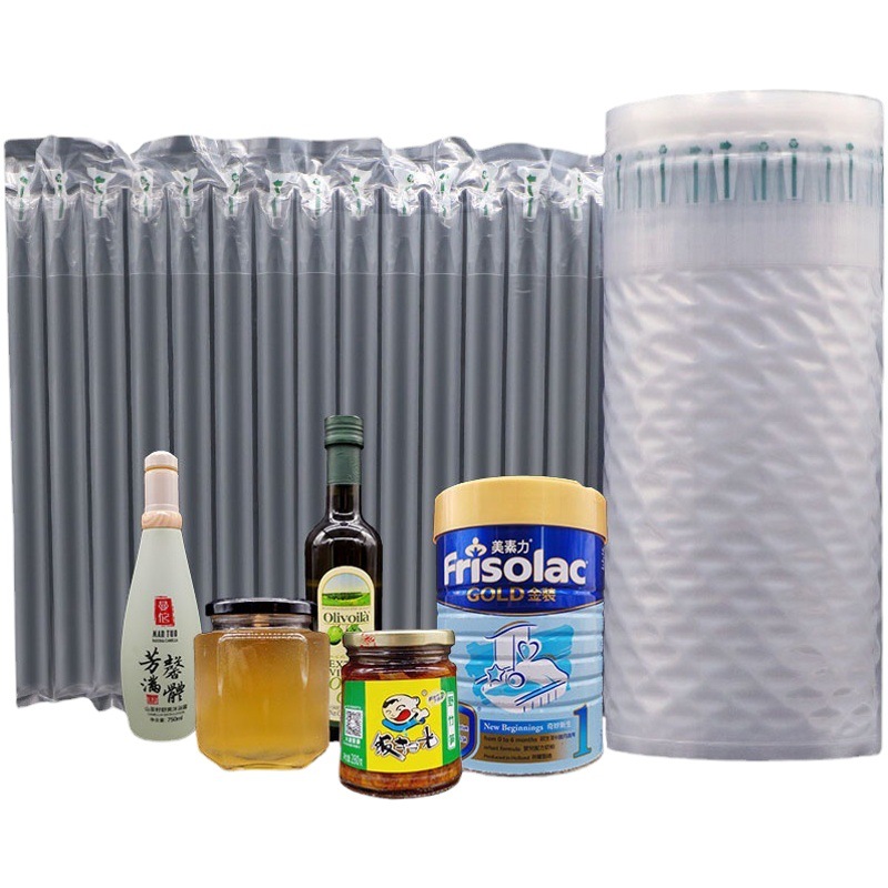 Columna de aire bobina columna de aire embalaje expreso bolsa inflable a prueba de golpes bolsa de llenado bolsa de burbuja de buffer resistente a caídas columna de burbuja al por mayor