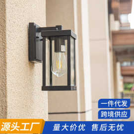 现代简约户外壁灯防水庭院花园外墙别墅楼梯走廊卧室欧式室内
