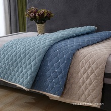 绗缝面料沙发垫半成品沙发垫卷料 沙发套布料欧式夹棉沙发垒德株