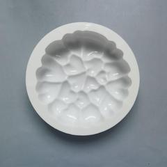 愛心圓盤349巧克力餅乾模蛋糕模具雪糕糖果硅膠模具