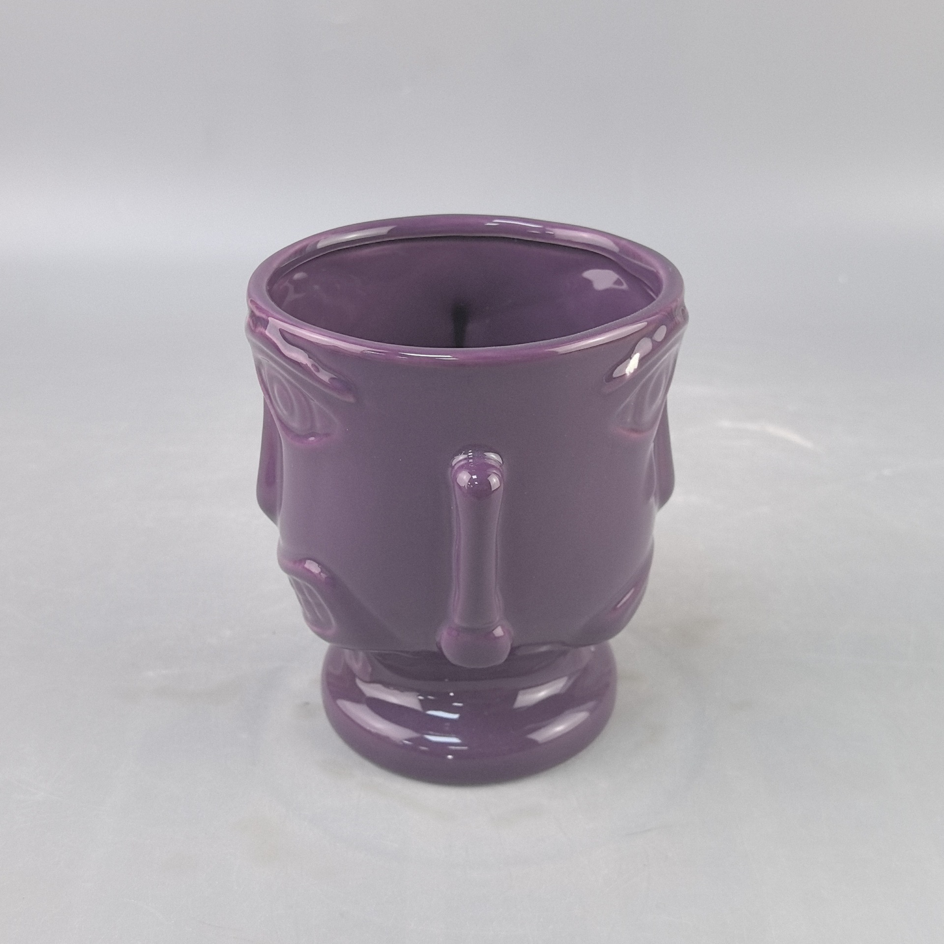 Bar transfronterizo Taza de cóctel hawaiana Taza de retrato de doble cara Taza de cerámica Taza de cerámica Taza de zombie Taza de cerámica TIKI