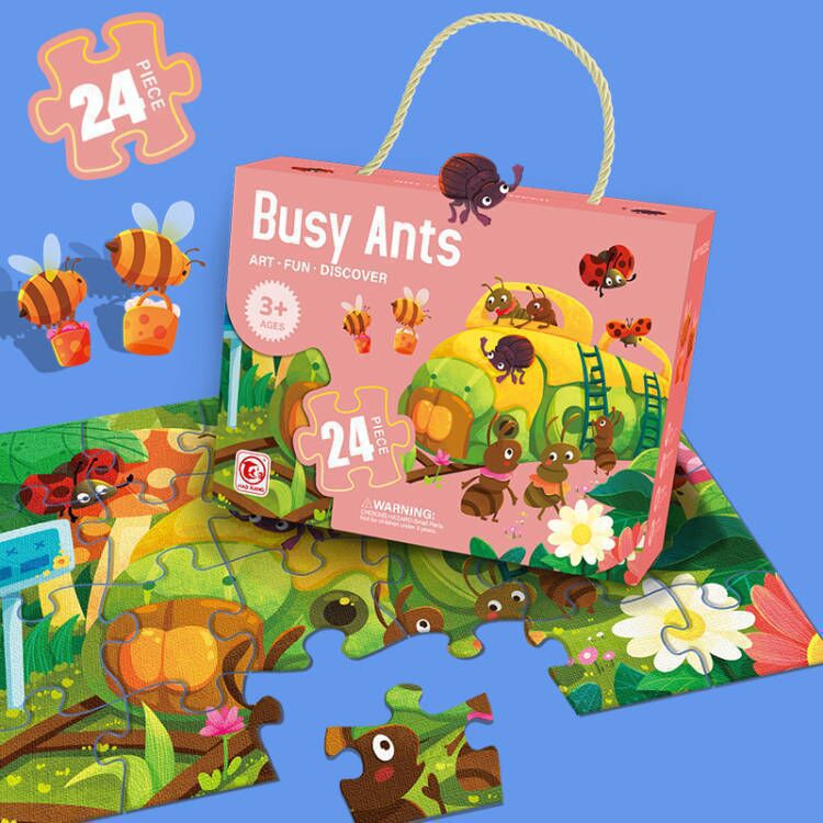 Anyan puzzle infantil 1000 piezas de regalo para niños juguetes de ciencia y educación venta cruzada de 3 a 6 años de regalo para bebés