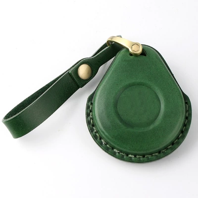 Car key bag case genuine leather X48 key - green-blank