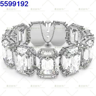 Millenia colección exagerada collar pulsera de cristal de color gradiente lujoso ligero de alto nivel transfronterizo